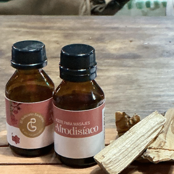 Aceite para masajes Afrodisíaco