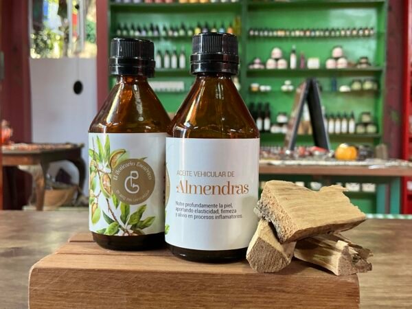 Aceite vehicular de almendras
