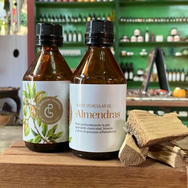 Aceite vehicular de almendras