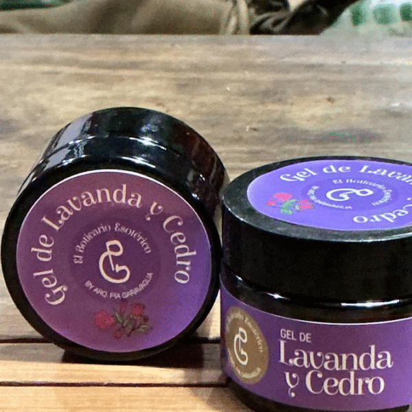 Pomada- gel de lavanda y cedro