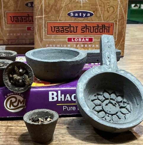 Copalera rústica gris