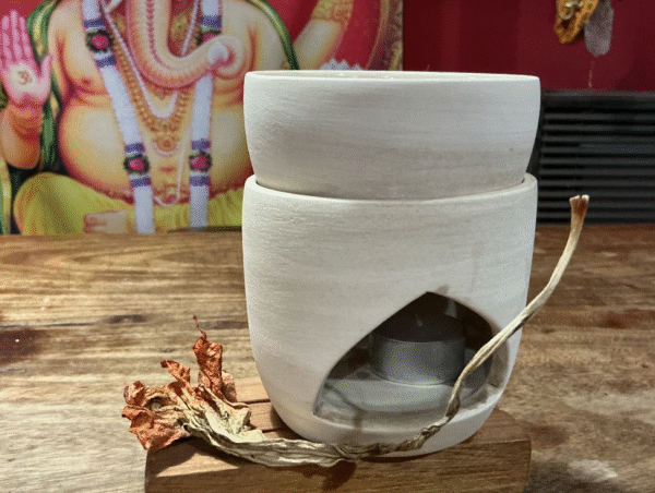 Hornillo a vela artesanal